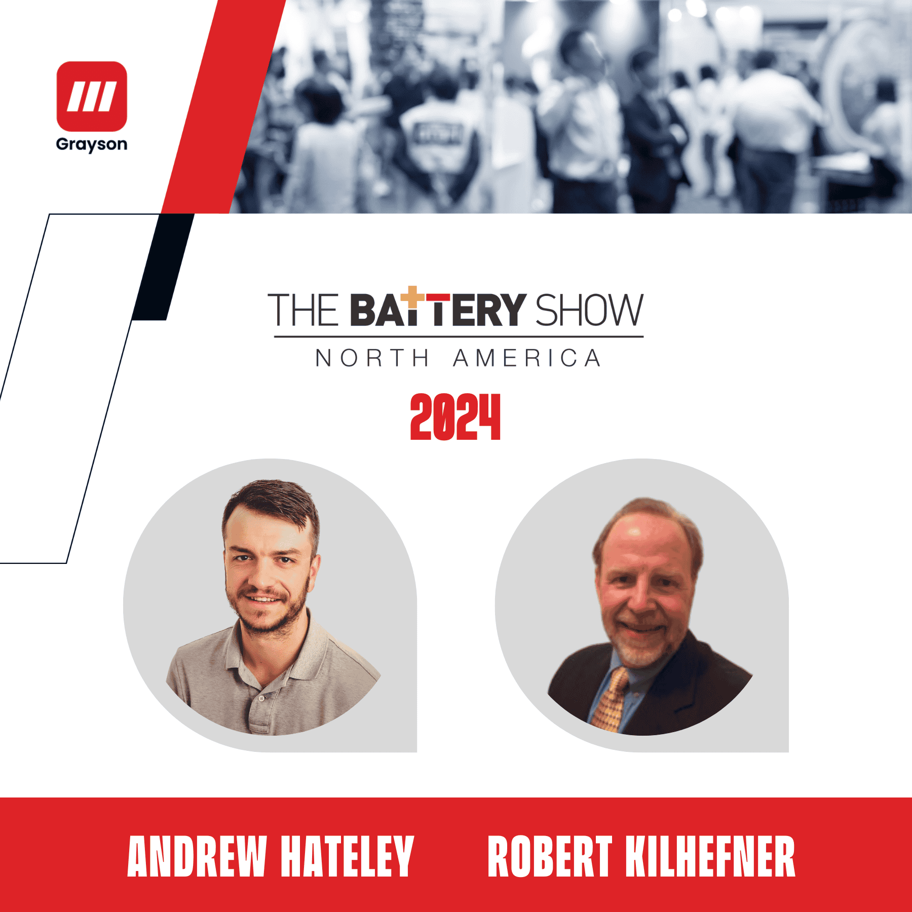 Battery Show North America Grayson