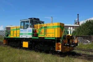 Bemo Rail's hybrid shunting locomotive with Grayson's S-Series BTMS