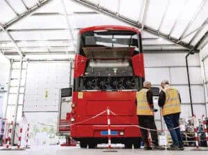 Grayson Aftermarket Team Double Deck EV Bus